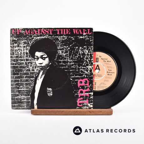 Tom Robinson Band Up Against The Wall 7" Vinyl Record - Front Cover & Record