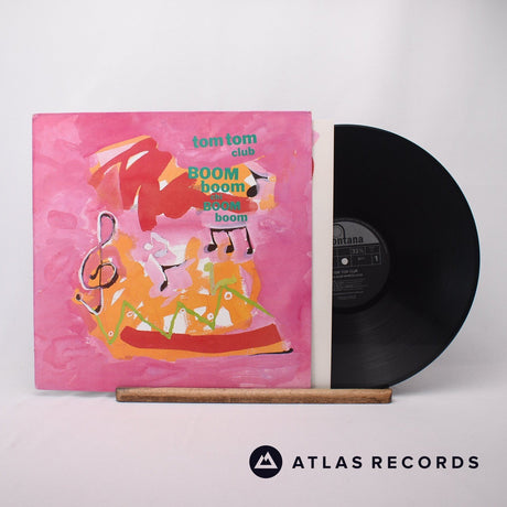 Tom Tom Club Boom Boom Chi Boom Boom LP Vinyl Record - Front Cover & Record