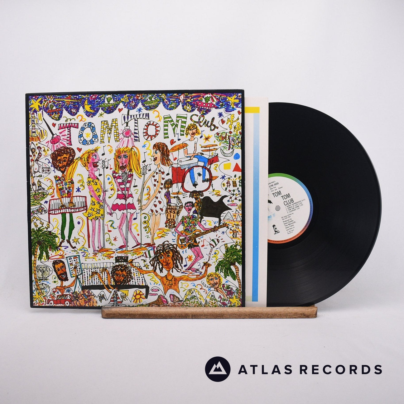 Tom Tom Club Tom Tom Club LP Vinyl Record - Front Cover & Record