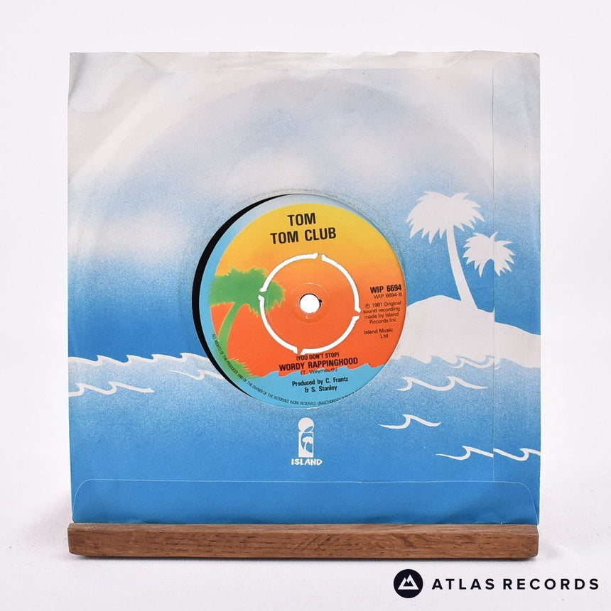 Tom Tom Club - Wordy Rappinghood - 7" Vinyl Record - EX/EX