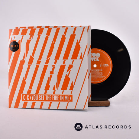 Tom Vek C-C (You Set The Fire In Me) 7" Vinyl Record - Front Cover & Record