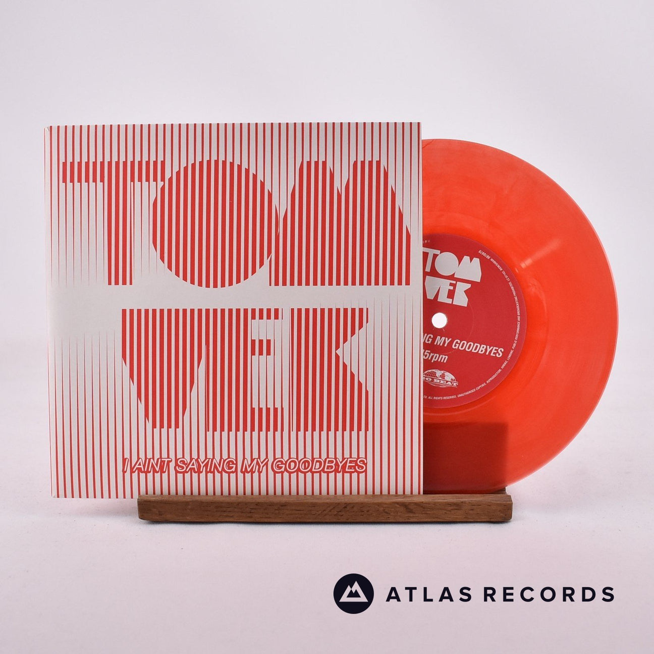 Tom Vek I Aint Saying My Goodbyes 7" Vinyl Record - Front Cover & Record