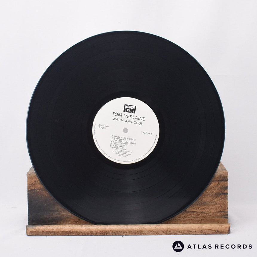 Tom Verlaine - Warm And Cool - Porky A1 B1 LP Vinyl Record - VG+/VG+