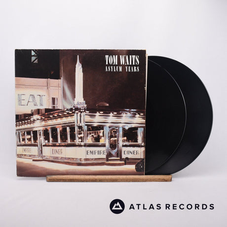 Tom Waits Asylum Years 2 x LP Vinyl Record - Front Cover & Record