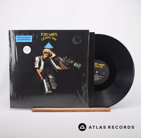 Tom Waits Closing Time LP Vinyl Record - Front Cover & Record
