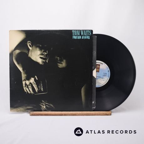 Tom Waits Foreign Affairs LP Vinyl Record - Front Cover & Record
