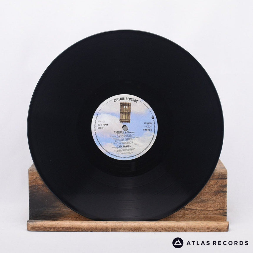 Tom Waits - Foreign Affairs - Strawberry A2 B2 LP Vinyl Record - EX/VG+