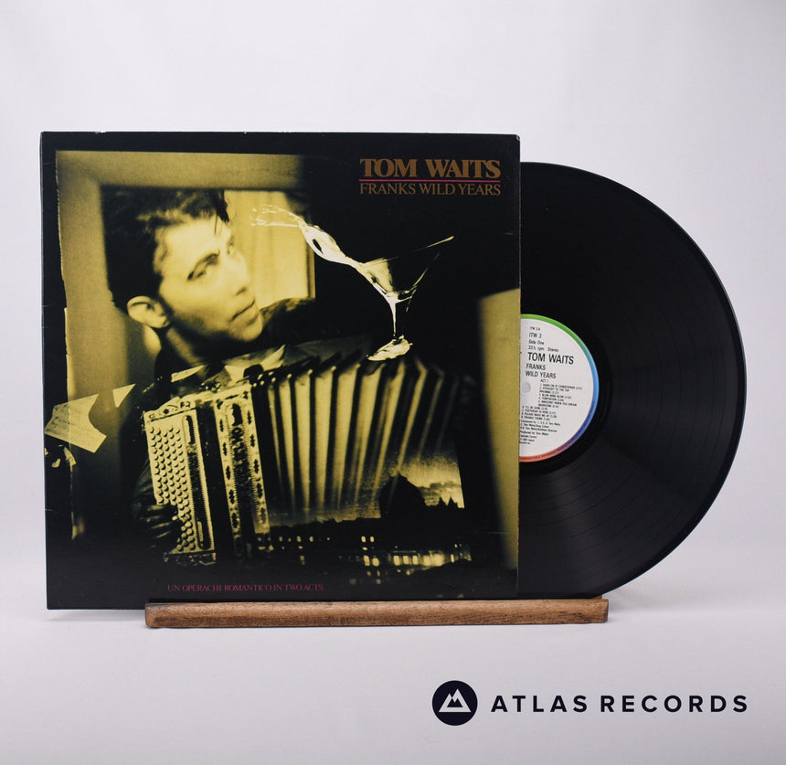 Tom Waits Franks Wild Years LP Vinyl Record - Front Cover & Record