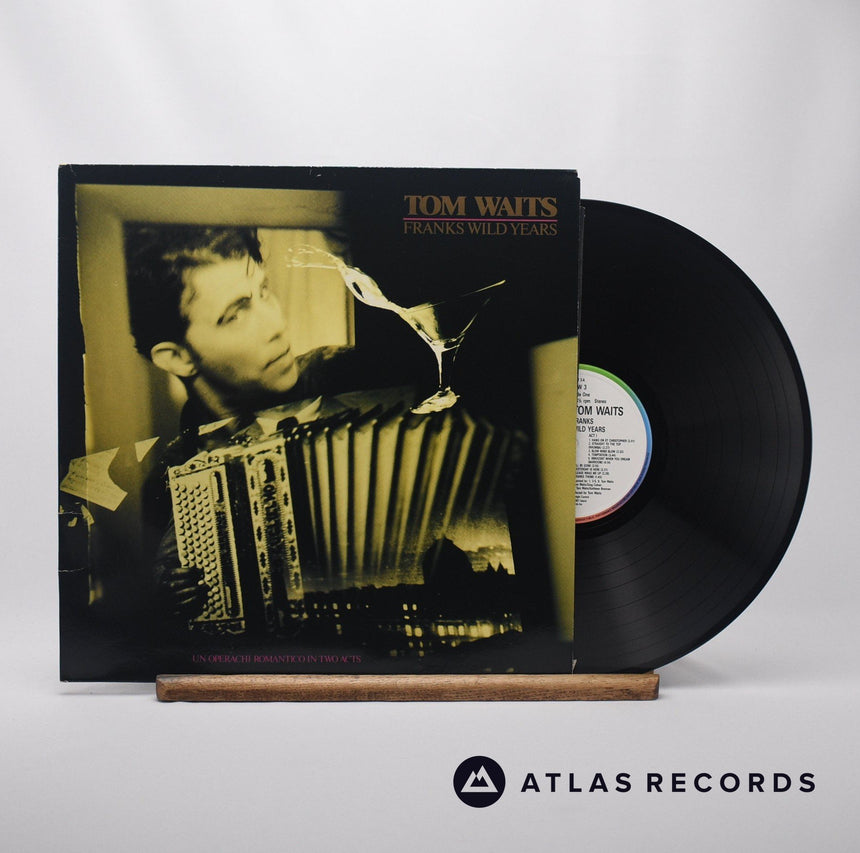 Tom Waits Franks Wild Years LP Vinyl Record - Front Cover & Record