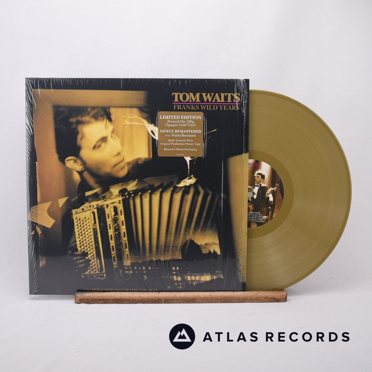 Tom Waits Franks Wild Years LP Vinyl Record - Front Cover & Record