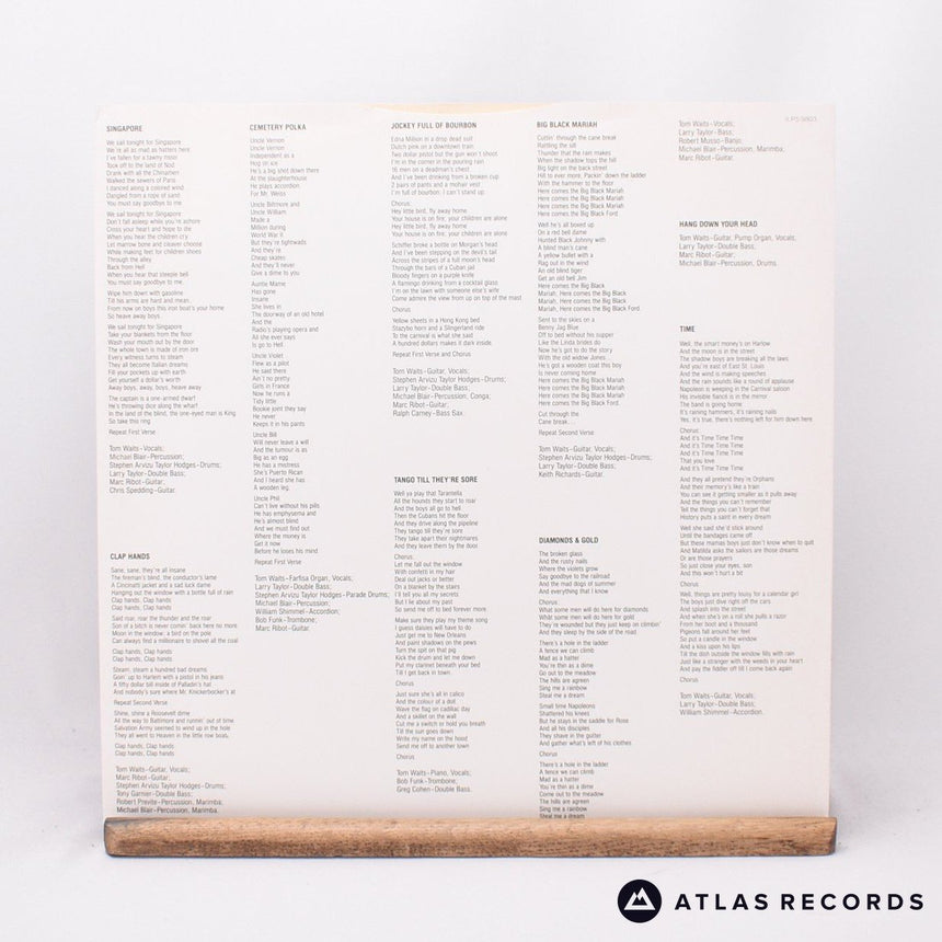 Tom Waits - Rain Dogs - A-1U B-1U LP Vinyl Record - EX/EX