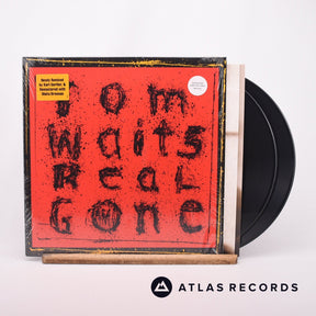 Tom Waits Real Gone 2 x LP Vinyl Record - Front Cover & Record