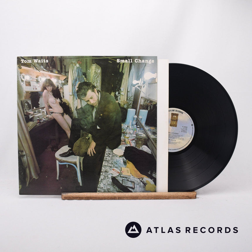 Tom Waits Small Change LP Vinyl Record - Front Cover & Record