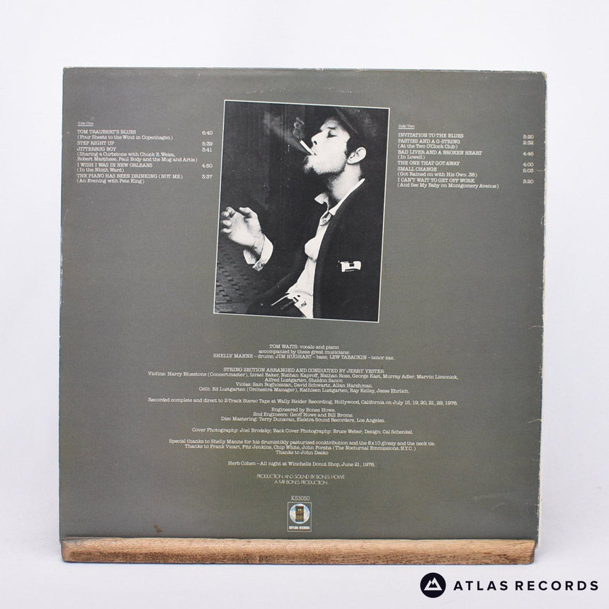 Tom Waits - Small Change - Reissue Strawberry LP Vinyl Record - VG+/VG+