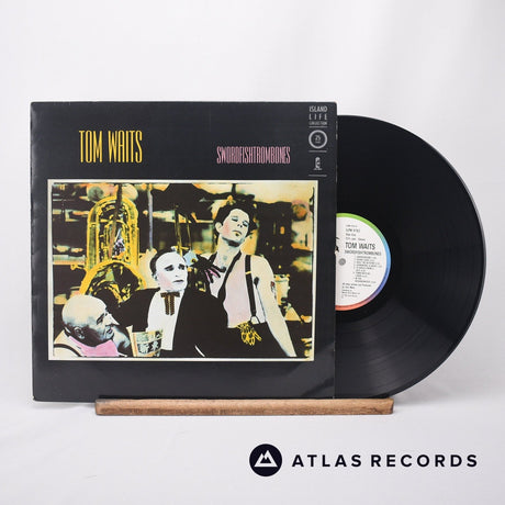 Tom Waits Swordfishtrombones LP Vinyl Record - Front Cover & Record