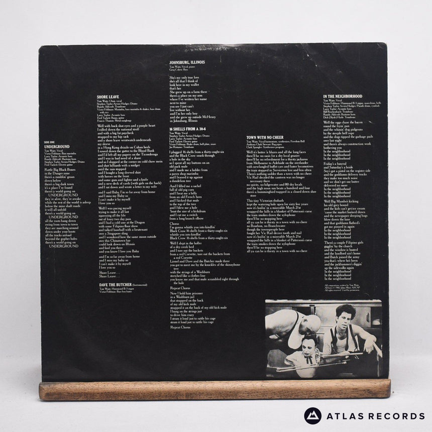 Tom Waits - Swordfishtrombones - -1 -1 LP Vinyl Record - VG/VG+