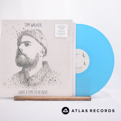 Tom Walker What A Time To Be Alive LP Vinyl Record - Front Cover & Record