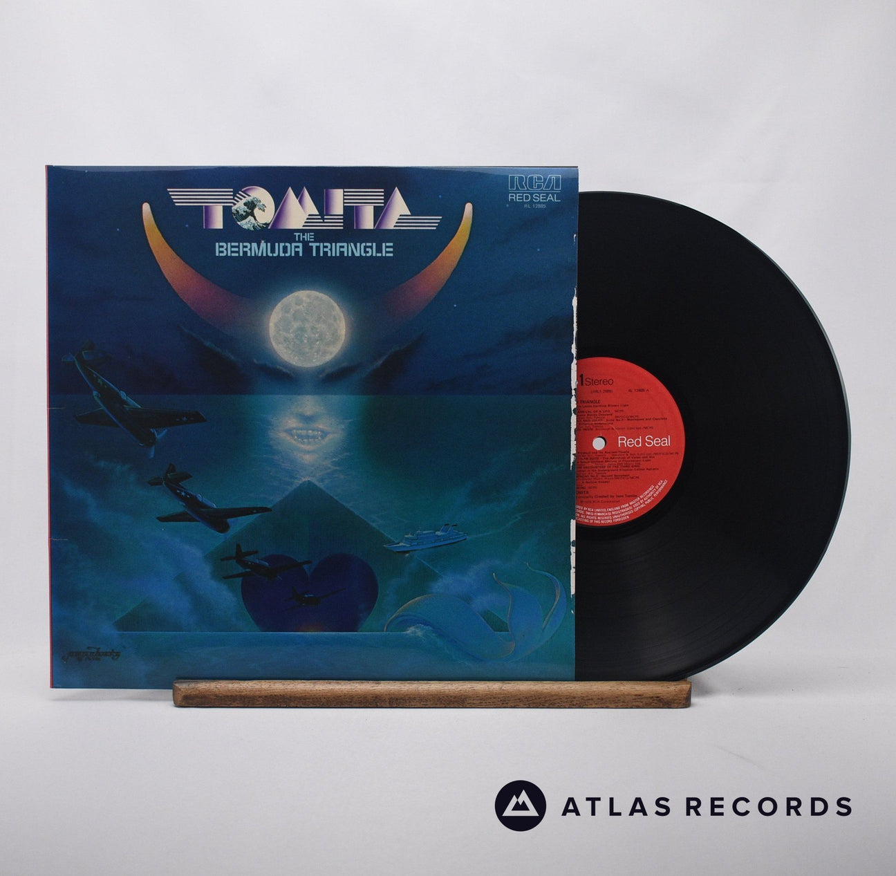 Tomita The Bermuda Triangle LP Vinyl Record - Front Cover & Record