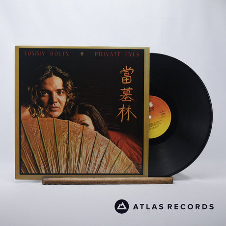 Tommy Bolin Private Eyes LP Vinyl Record - Front Cover & Record