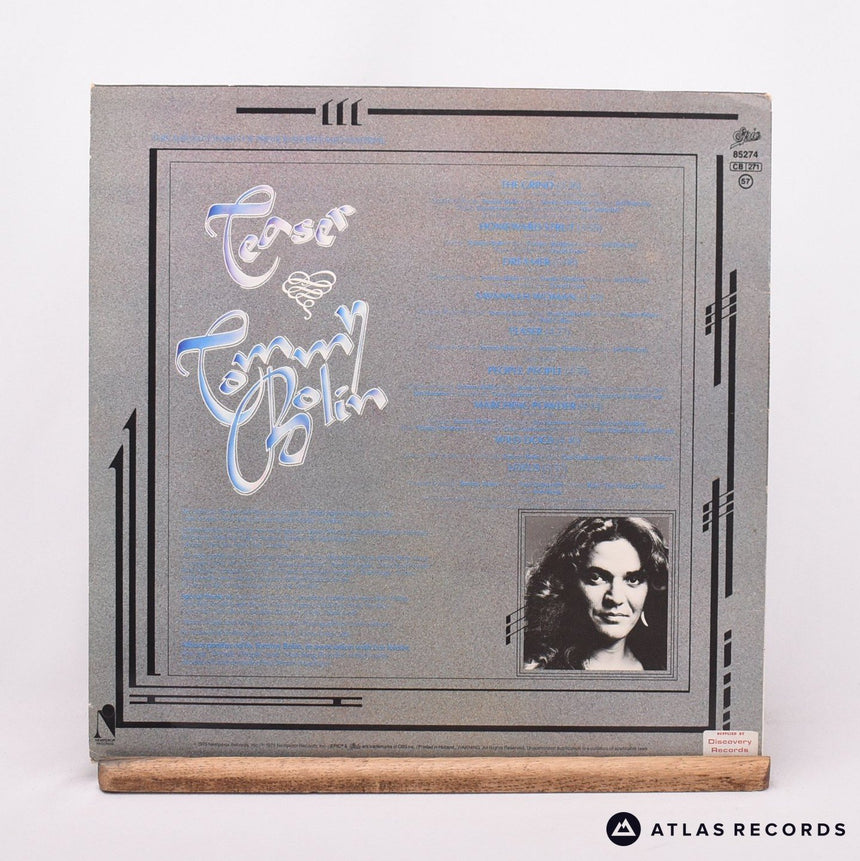 Tommy Bolin - Teaser - Reissue LP Vinyl Record - VG+/EX