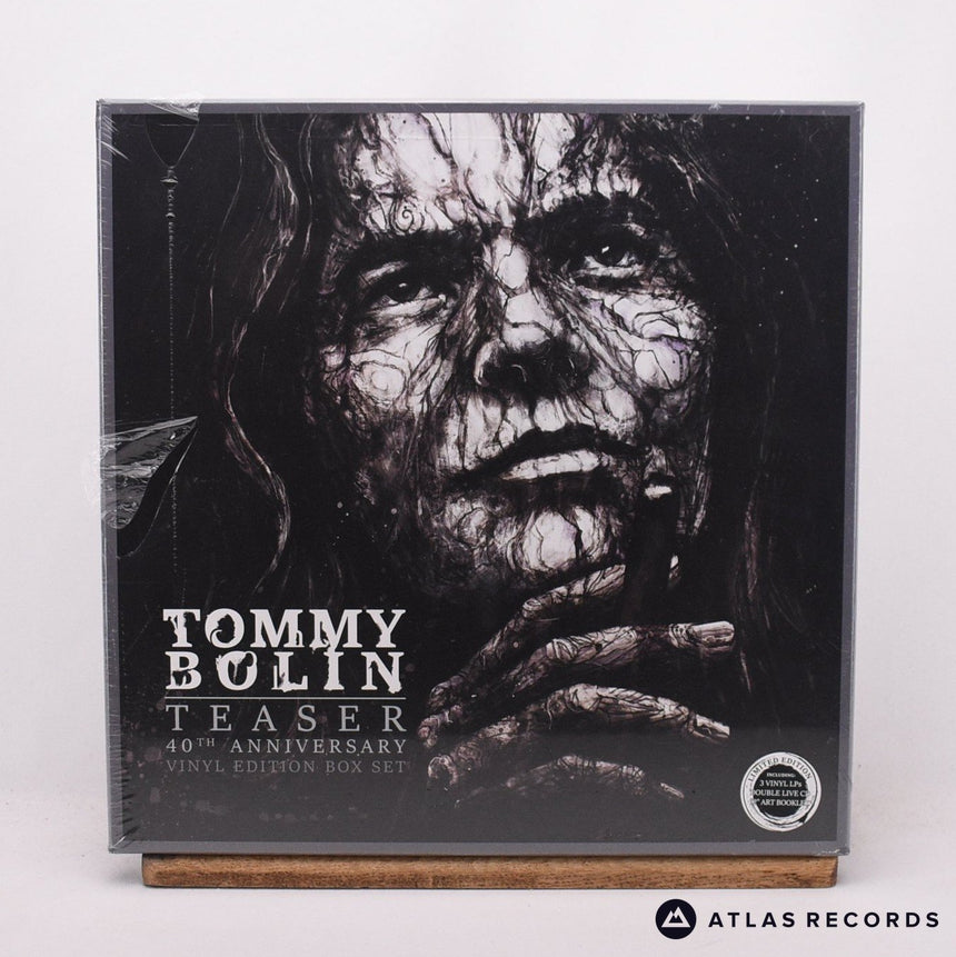 Tommy Bolin Teaser 40th Anniversary Vinyl Edition Box Set 3 x LP + 2 x CD Vinyl Record - Front Cover & Record
