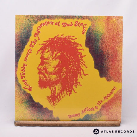 Tommy McCook King Tubby Meets The Agrovators At Dub Station LP Vinyl Record - Front Cover & Record