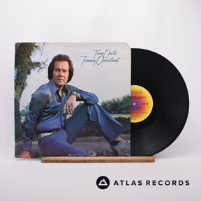 Tommy Overstreet Turn On To Tommy Overstreet LP Vinyl Record - Front Cover & Record