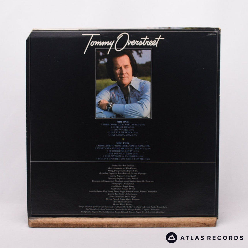 Tommy Overstreet - Turn On To Tommy Overstreet - LP Vinyl Record - VG+/EX