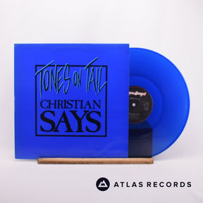 Tones On Tail Christian Says 12" Vinyl Record - Front Cover & Record