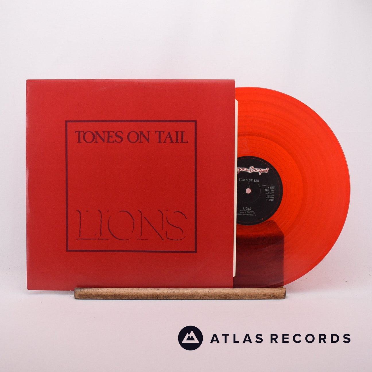 Tones On Tail Lions 12" Vinyl Record - Front Cover & Record