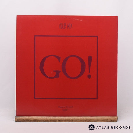Tones On Tail - Lions / Go! - Red Damont 12" Vinyl Record - EX/EX