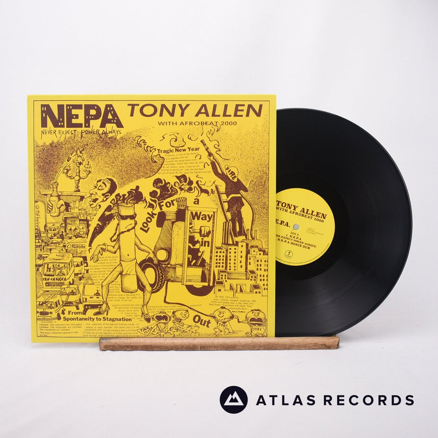 Tony Allen N.E.P.A. LP Vinyl Record - Front Cover & Record