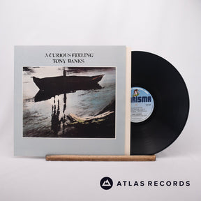Tony Banks A Curious Feeling LP Vinyl Record - Front Cover & Record