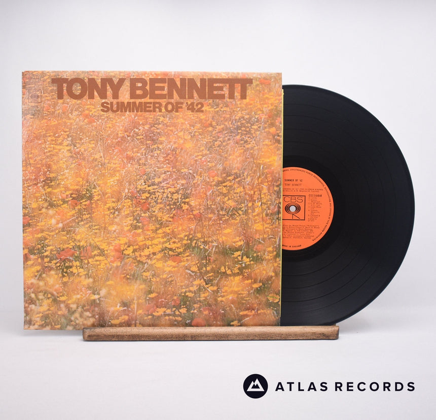 Tony Bennett Summer Of '42 LP Vinyl Record - Front Cover & Record