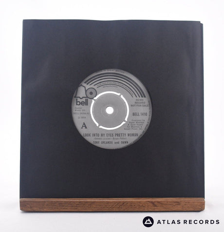 Tony Orlando & Dawn Look Into My Eyes Pretty Woman 7" Vinyl Record - In Sleeve