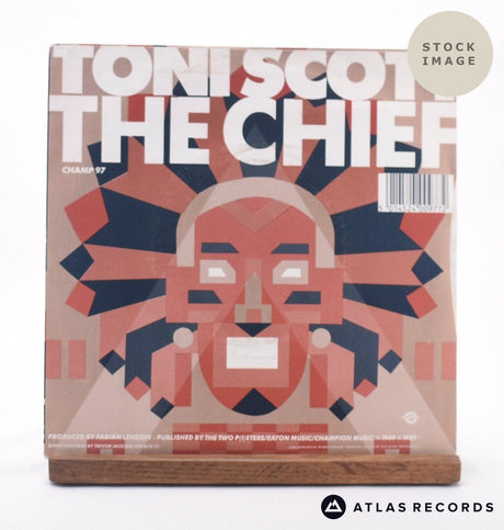 Tony Scott That's How I'm Living 7" Vinyl Record - Reverse Of Sleeve