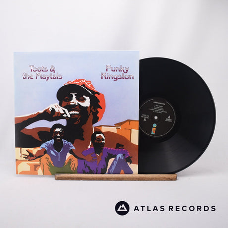 Toots & The Maytals Funky Kingston LP Vinyl Record - Front Cover & Record