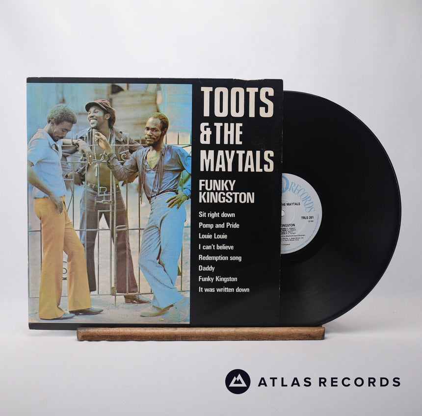 Toots & The Maytals Funky Kingston LP Vinyl Record - Front Cover & Record