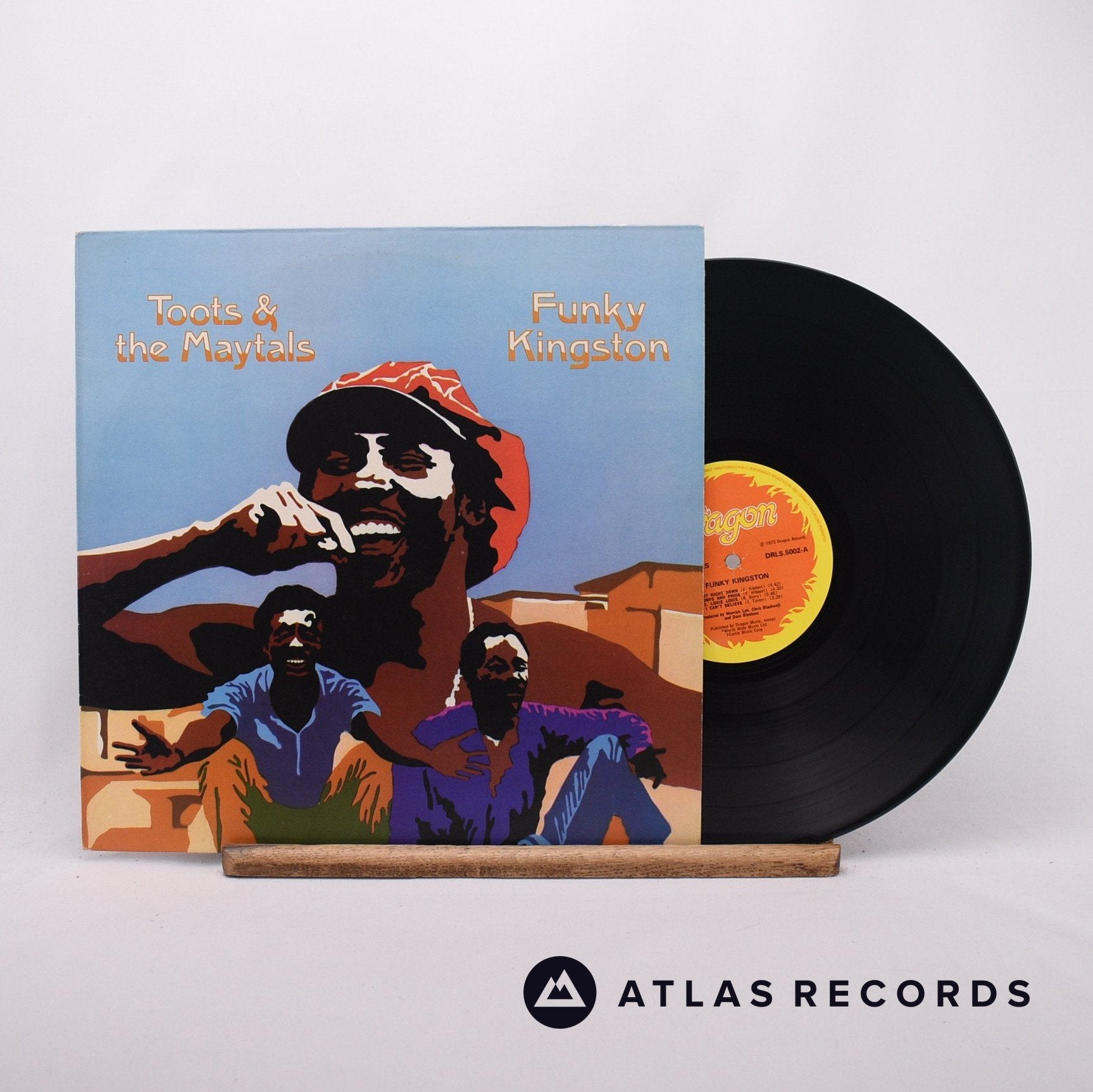 Toots & The Maytals Funky Kingston LP Vinyl Record EX/VG+ – Atlas