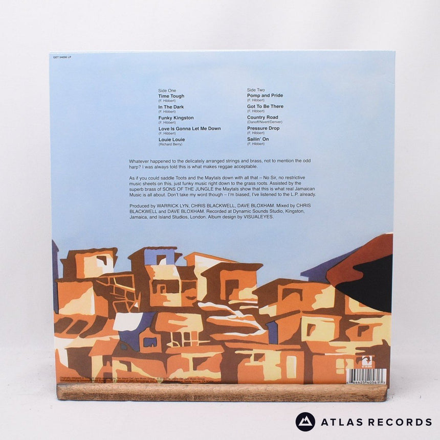 Toots & The Maytals - Funky Kingston - Reissue Us -A -B LP Vinyl Record - NM/EX