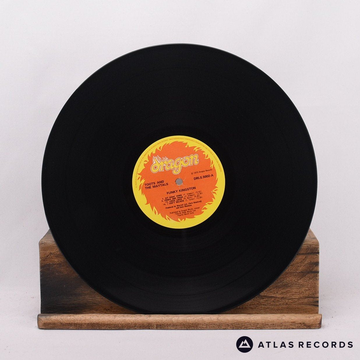 Toots & The Maytals Funky Kingston LP Vinyl Record EX/VG+ – Atlas