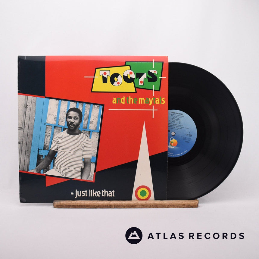 Toots & The Maytals Just Like That LP Vinyl Record - Front Cover & Record