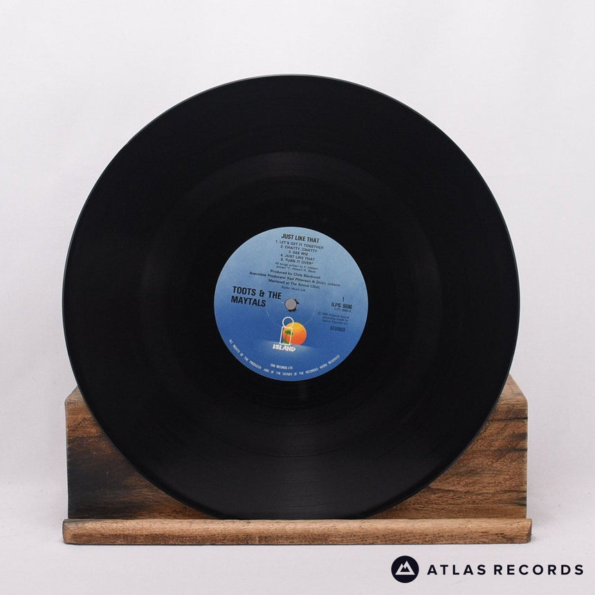 Toots & The Maytals - Just Like That - LP Vinyl Record - EX/EX