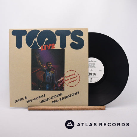 Toots & The Maytals Live At The Palais 29.9.80 LP Vinyl Record - Front Cover & Record