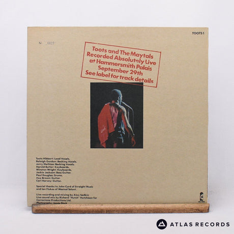Toots & The Maytals - Live At The Palais 29.9.80 - LP Vinyl Record - EX/EX