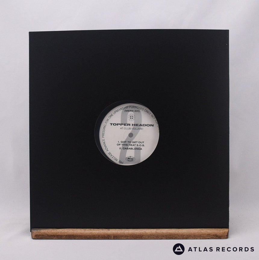 Topper Headon - At Club Volume! - 12" Vinyl Record - VG+/VG+