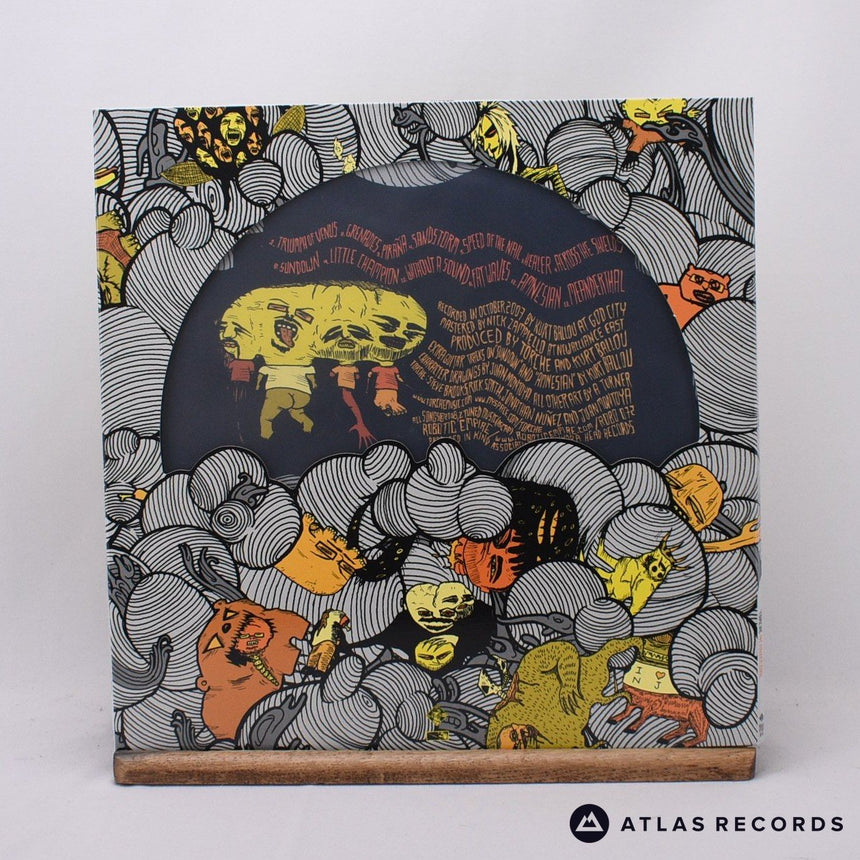 Torche - Meanderthal - Yellow Transparent Die-Cut Sleeve LP Vinyl Record - NM/EX