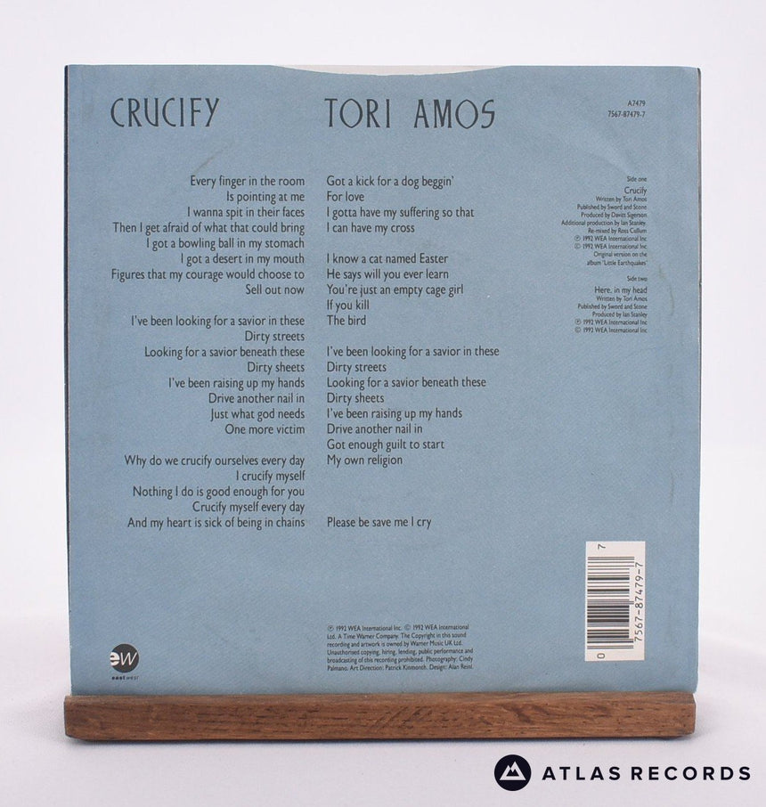 Tori Amos - Crucify - 7" Vinyl Record - EX/EX