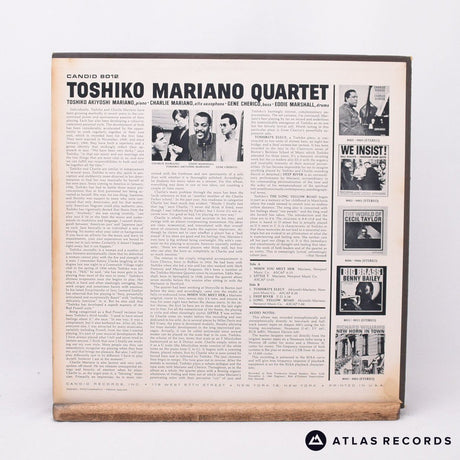 Toshiko Mariano Quartet - Toshiko Mariano Quartet - LP Vinyl Record - VG+/VG+