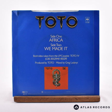 Toto - Africa - 7" Vinyl Record - EX/EX